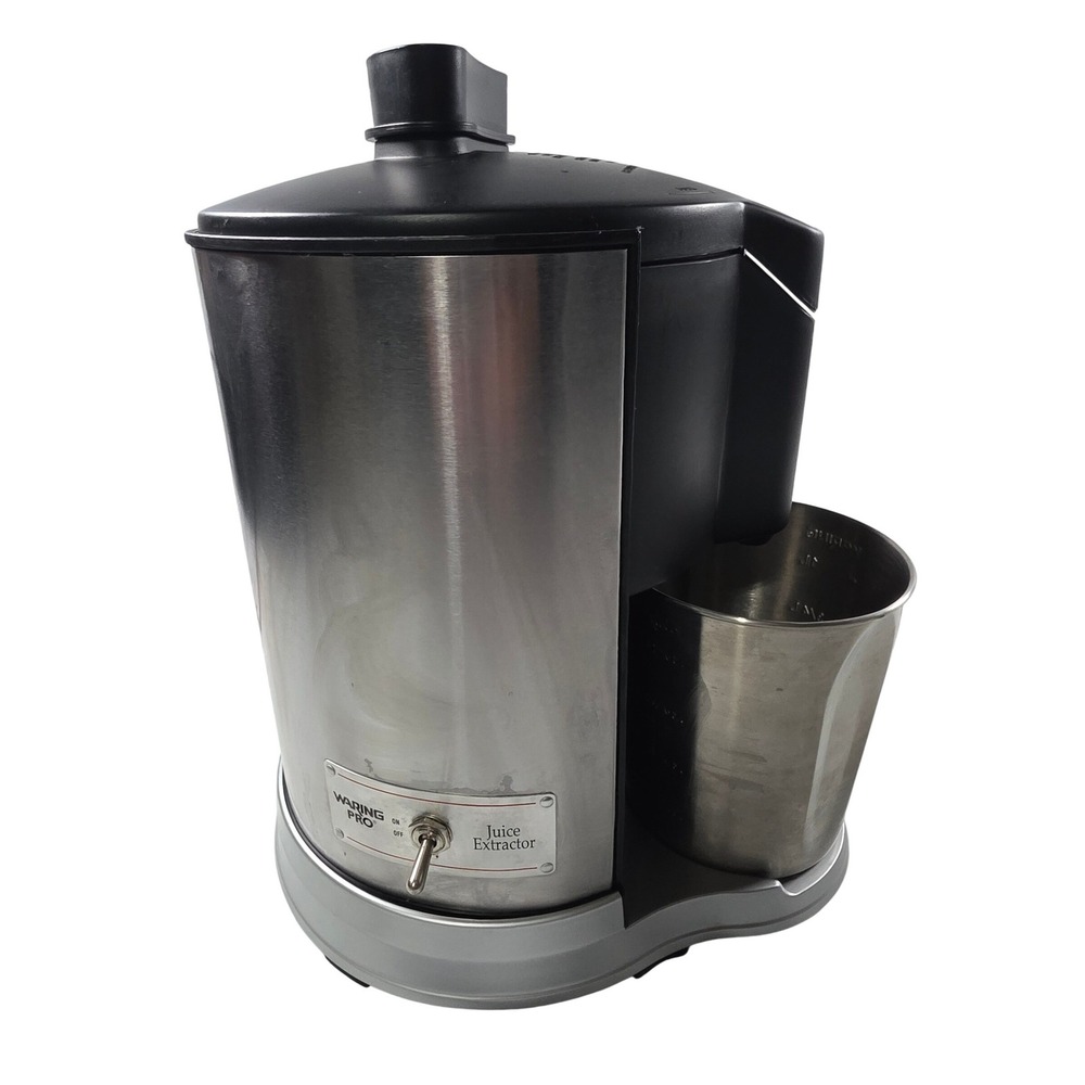 Waring Pro JEX328 Juice Extractor Brushed Stainless Steel 400W Juicer
